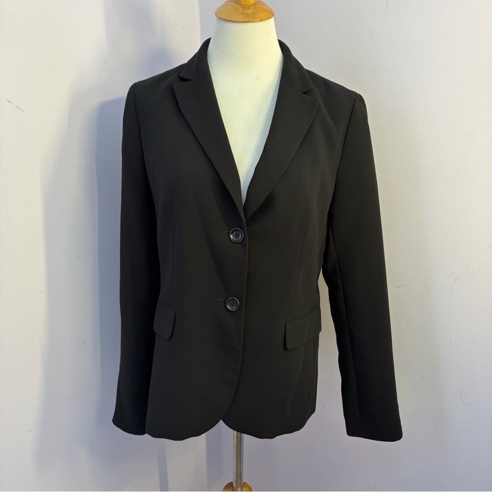 Talbots Black Women's Blazer,EUC,Size 10
